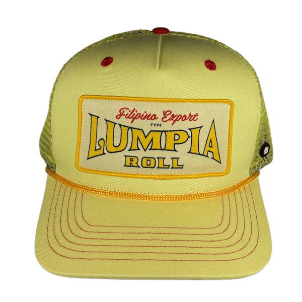 anxd 5 panel lumpia patch mesh snapback