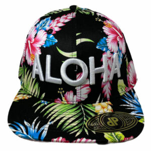 ANXD Black Floral Aloha