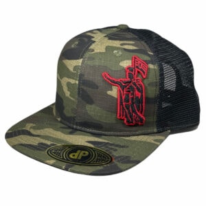 ANXD Camo Mesh/ 3D Black Red King K