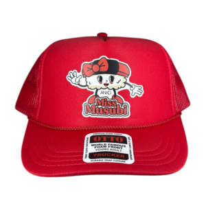 ANXD Miss Musubi Red youth foam trucker