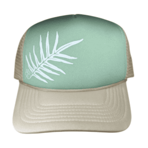 ANXD White Fern Dp Moss/ Khaki Foam Trucker