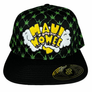 ANXD Green Leaf Maui Wowee Snapback Hat