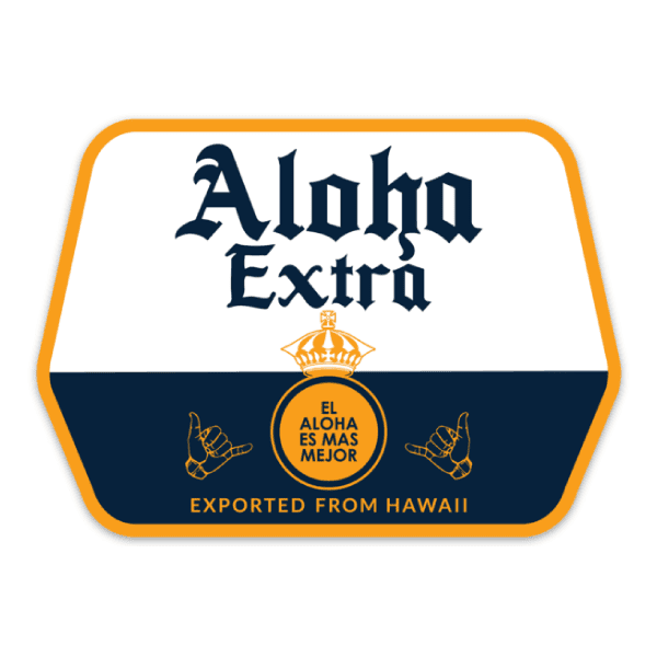 anxd aloha extra sticker