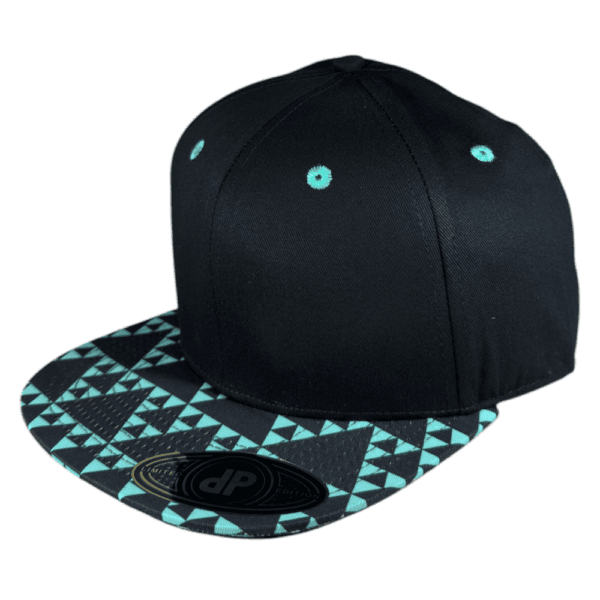 black aqua triforce