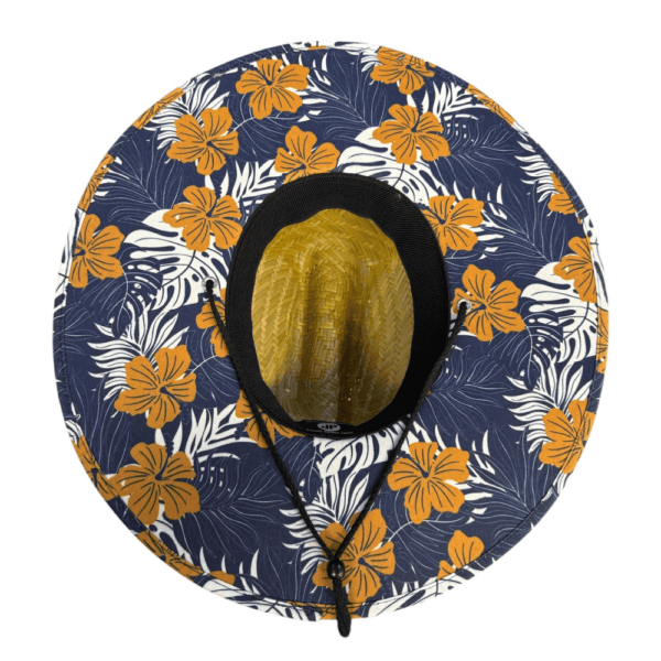 anxd straw hat/ island times patch