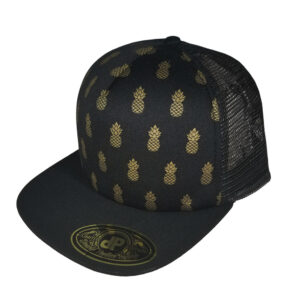 Golden Pineapple / Black Mesh