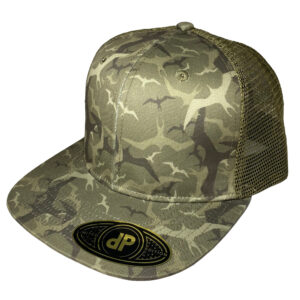 Light Green Iwa Camo Mesh