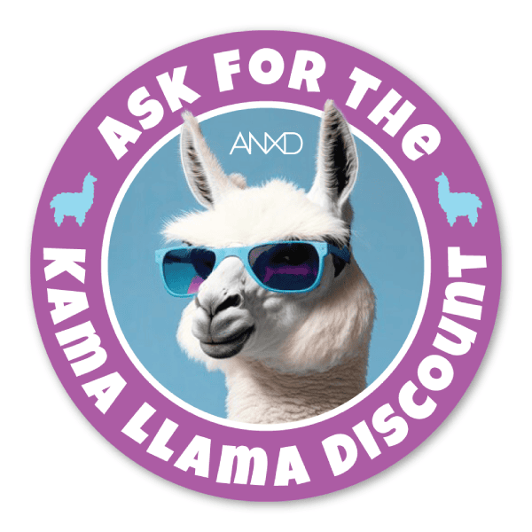 anxd kamalama discount sticker