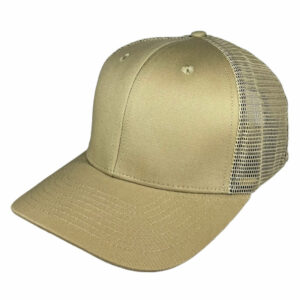 Khaki 6 Panel Curved Mesh