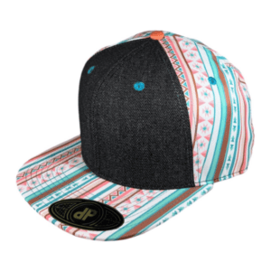 Black Denim/ Candy Aztec