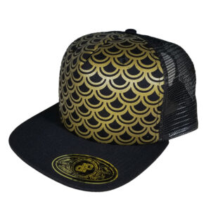 Gold Scales / Black mesh