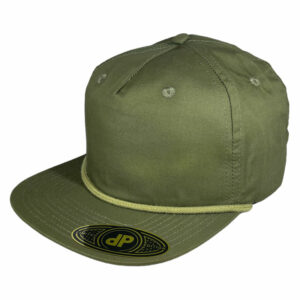 5 Panel Olive Grandpa Hat