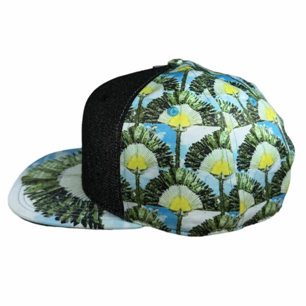 the travelers palm snapback hat