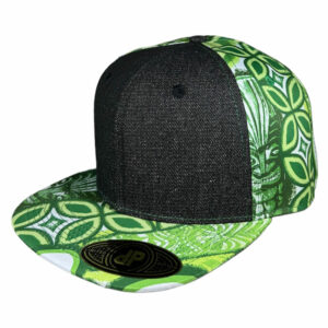 Tiki Rob Lime Retro Snapback