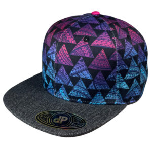 Triangle Tribal Purple Pink Gradient