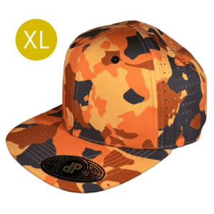 XL Safety Orange Island Camo