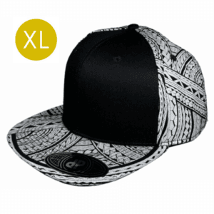 XL 2 Tone Black/ Silver Tribal