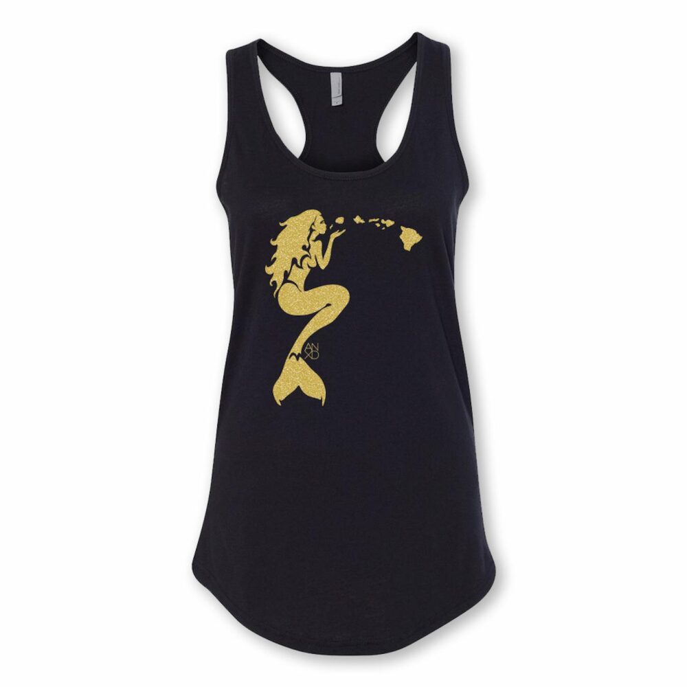 a black and gold printed tank top easy day ready ships matter pride hanes ships printing t shirt design ideas