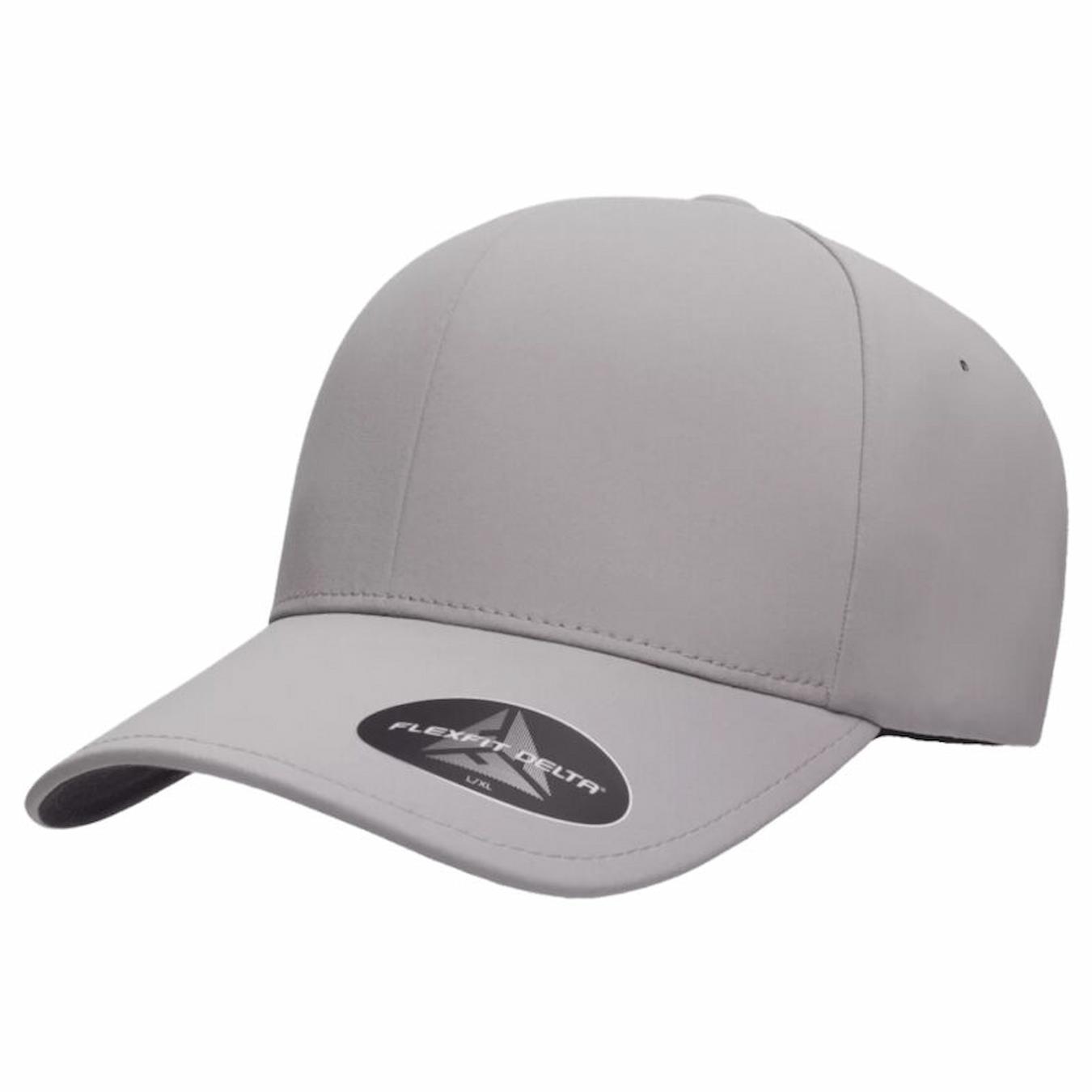 flexfit light grey curved bill fitted hat hotel lobby social standing
