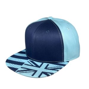 2 Tone Navy and Baby Blue Hawaiian Flag