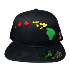 ANXD Black/ 3D Rasta Hawaiian Islands