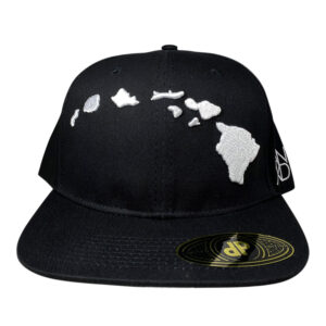 ANXD Black 3D White Hawaiian Islands