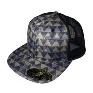 Dark Camo Triangle Mesh