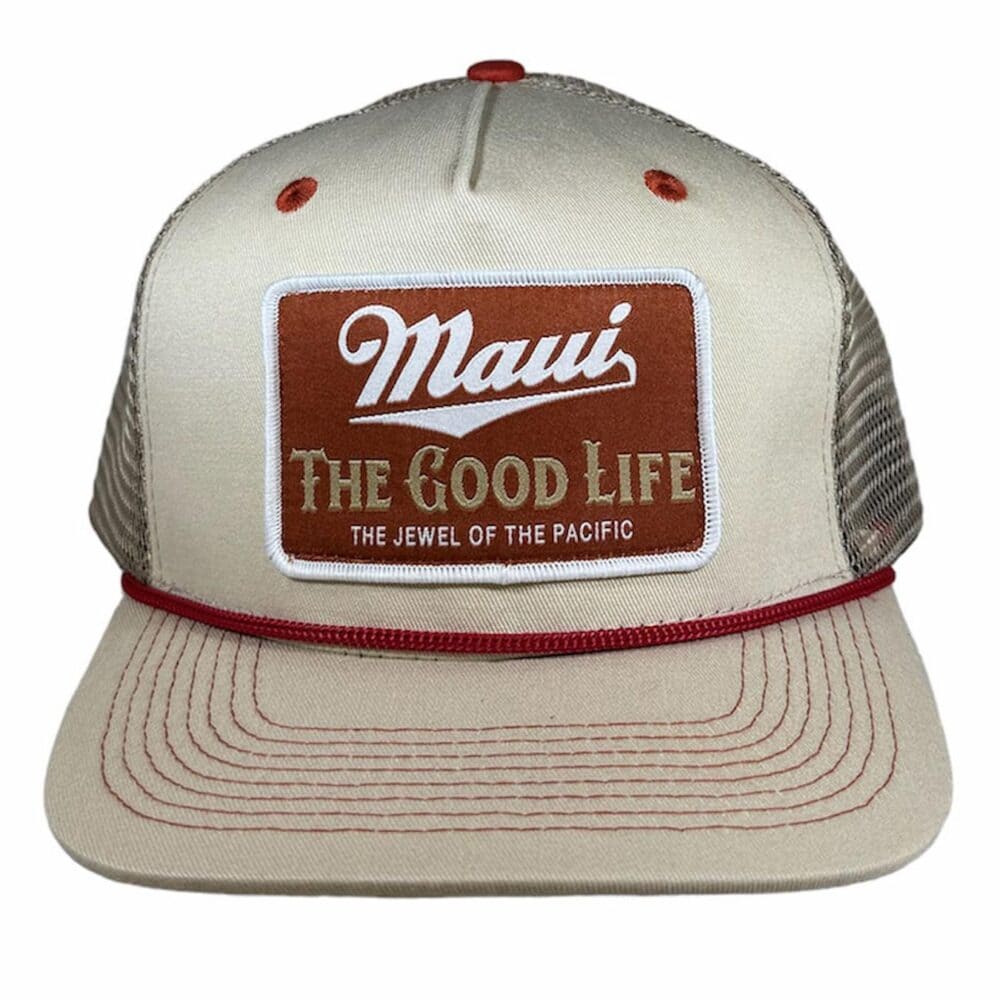 the anxd maui the good life snapback hat from double portion supply store store merchandising company retail store