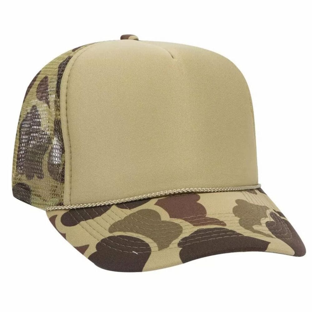 the loden camo foam trucker hat from double portion supply religious attire formal outfit accessory equally popular uniforms