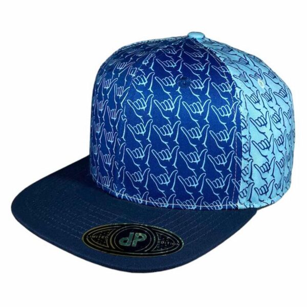 the shakatiles blue snapback hat from double portion supply swag bag ideas gift bag swag bag ideas items generally