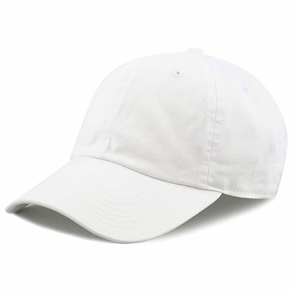 the white dad hat from double portion supply major holiday well stocked shelves increase sales retail setting higher sales data